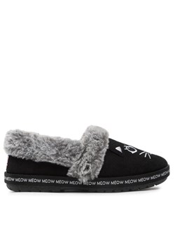 Skechers Kapcie Meow Pajamas 33355/BLK Czarny ze sklepu MODIVO w kategorii Kapcie damskie - zdjęcie 183631443