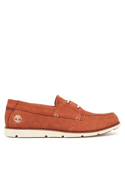 Timberland Mokasyny Grafton Bay TB0A42X7EIZ1 Brązowy ze sklepu MODIVO w kategorii Mokasyny męskie - zdjęcie 183631453
