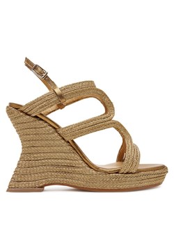 Castañer Espadryle Jera/266 025562 Złoty ze sklepu MODIVO w kategorii Espadryle damskie - zdjęcie 183631481