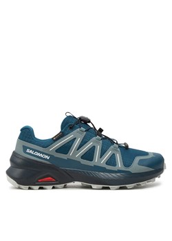 Salomon Buty do biegania Speedcross Peak Gore-Tex L47604000 Niebieski ze sklepu MODIVO w kategorii Buty trekkingowe damskie - zdjęcie 183631592