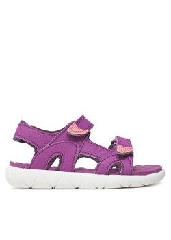 Timberland Sandały Pekrins Row TB0A5M2DETQ1 Fioletowy ze sklepu MODIVO w kategorii Sandały dziecięce - zdjęcie 183631593