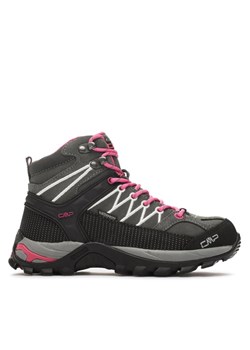 CMP Trekkingi Rigel Mid Wmn Trekking Shoes Wp 3Q12946 Szary ze sklepu MODIVO w kategorii Buty trekkingowe damskie - zdjęcie 183631700