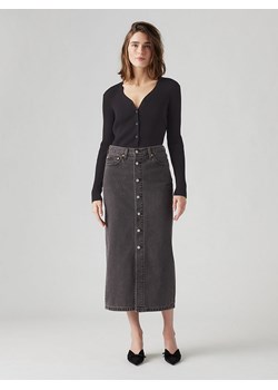 Levi´s Spódnica dżinsowa w kolorze antracytowym - id: 17096255 - marki Levi's - 183633682 Levi´s Spódnica dżinsowa w kolorze antracytowym ze sklepu Limango Polska w kategorii Spódnice - zdjęcie 183633682