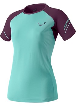 DYNAFIT Koszulka funkcyjna &quot;ALPINE PRO&quot; w kolorze turkusowo-fioletowym ze sklepu Limango Polska w kategorii Bluzki damskie - zdjęcie 183633702