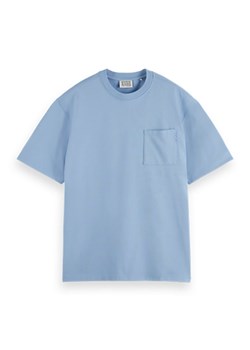 Scotch &amp; Soda Koszulka w kolorze błękitnym ze sklepu Limango Polska w kategorii T-shirty męskie - zdjęcie 183634121