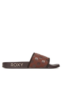 Klapki Roxy ARJL100909 Brązowy ze sklepu eobuwie.pl w kategorii Klapki damskie - zdjęcie 183634241