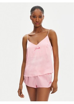 Juicy Couture Koszulka piżamowa JCLCT125511 Różowy Regular Fit ze sklepu MODIVO w kategorii Piżamy damskie - zdjęcie 183634964