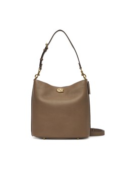 Coach Torebka Willow CW624 B4CBD Brązowy ze sklepu MODIVO w kategorii Torby Shopper bag - zdjęcie 183634974