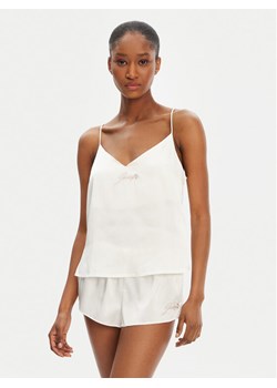 Juicy Couture Koszulka piżamowa JCLCT125511 Écru Regular Fit ze sklepu MODIVO w kategorii Piżamy damskie - zdjęcie 183635014