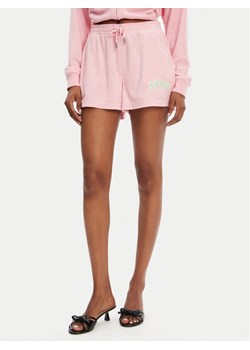 Juicy Couture Szorty sportowe Perkin JCWHS125322 Różowy Relaxed Fit ze sklepu MODIVO w kategorii Szorty - zdjęcie 183635023