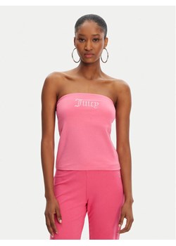 Juicy Couture Top Babey JCWCT23310 Różowy Slim Fit ze sklepu MODIVO w kategorii Bluzki damskie - zdjęcie 183635053