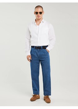 Jeansy męskie loose w prążek granatowe Temir 540 ze sklepu Big Star w kategorii Jeansy męskie - zdjęcie 183635972