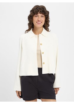 BOSS Marynarka damska - Jandera Kobiety wiskoza écru jednolity ze sklepu vangraaf w kategorii Marynarki damskie - zdjęcie 183636483