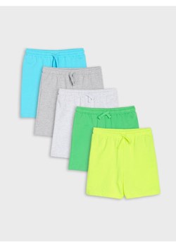 Sinsay - Szorty dresowe 5 pack - wielobarwny ze sklepu Sinsay w kategorii Spodenki chłopięce - zdjęcie 183638192