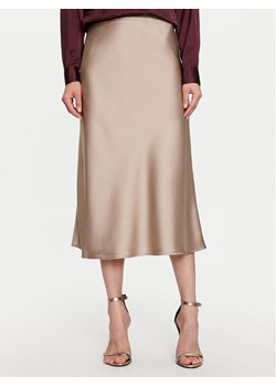 Imperial Spódnica midi GHI5IBA Beżowy Regular Fit ze sklepu MODIVO w kategorii Spódnice - zdjęcie 183639431