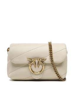 PINKO Torebka Love Micro Puff C PE 23 PCPL 100041 A0F2 Écru ze sklepu MODIVO w kategorii Kopertówki - zdjęcie 183639432