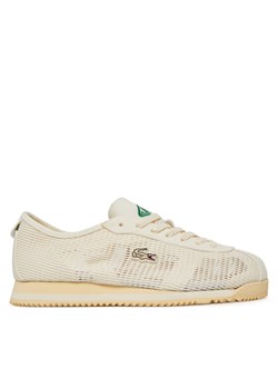 Lacoste Sneakersy Club-Low Leather 7-49SFA0102 Écru ze sklepu MODIVO w kategorii Buty sportowe damskie - zdjęcie 183639464
