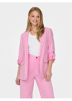 ONLY Marynarka Aris 15310839 Różowy Loose Fit ze sklepu MODIVO w kategorii Marynarki damskie - zdjęcie 183639521