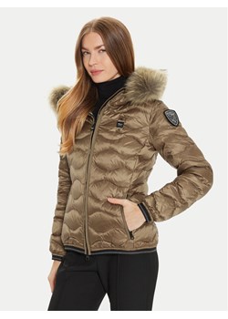Blauer Kurtka puchowa 24WBLDC03048 Brązowy Regular Fit ze sklepu MODIVO w kategorii Kurtki damskie - zdjęcie 183639524