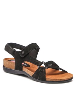 Go Soft Sandały OCE-141/2-13 Czarny ze sklepu MODIVO w kategorii Sandały damskie - zdjęcie 183639542