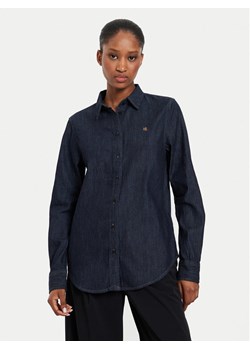 Lauren Ralph Lauren Koszula 200910353001 Granatowy Relaxed Fit ze sklepu MODIVO w kategorii Koszule damskie - zdjęcie 183639571