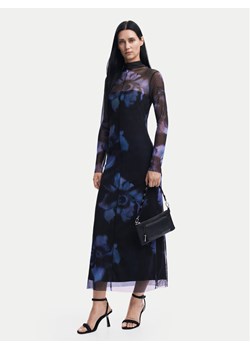 Desigual Sukienka codzienna Nueva Orleans 24WWVK54 Niebieski Slim Fit ze sklepu MODIVO w kategorii Sukienki - zdjęcie 183639573