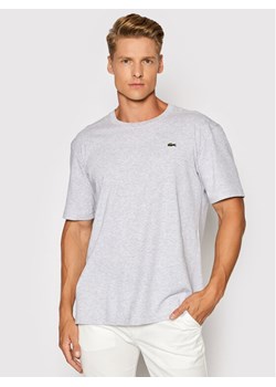 Lacoste T-Shirt TH7618 Szary Regular Fit ze sklepu MODIVO w kategorii T-shirty męskie - zdjęcie 183639581