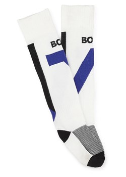 Hugo Boss Kids Podkolanówki w kolorze białym ze sklepu Limango Polska w kategorii Skarpetki dziecięce - zdjęcie 183642403