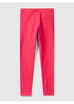 Benetton Legginsy w kolorze różowym ze sklepu Limango Polska w kategorii Spodnie dziewczęce - zdjęcie 183642620