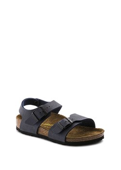 Birkenstock Skórzane sandały &quot;New York&quot; w kolorze granatowym ze sklepu Limango Polska w kategorii Sandały dziecięce - zdjęcie 183642991