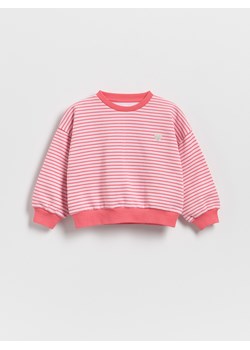 Reserved - Bluza w paski z haftem - wielobarwny ze sklepu Reserved w kategorii Bluzy dziewczęce - zdjęcie 183643351