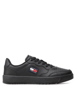 Sneakersy Tommy Jeans Basket EM0EM00900 Czarny ze sklepu eobuwie.pl w kategorii Trampki męskie - zdjęcie 183643873