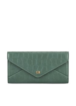 Portfel Gino Rossi 4W1-004-AW24 Zielony ze sklepu eobuwie.pl w kategorii Portfele damskie - zdjęcie 183643874