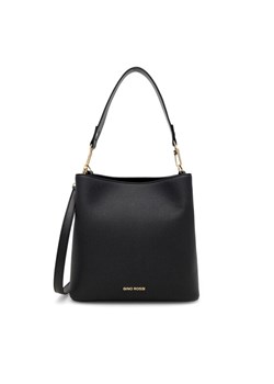 Torebka Gino Rossi TYLO-182 Czarny ze sklepu eobuwie.pl w kategorii Torby Shopper bag - zdjęcie 183643931