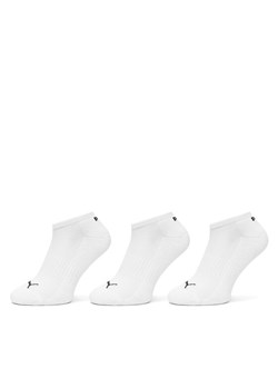 Zestaw 3 par niskich skarpet unisex Puma 938626 Biały ze sklepu eobuwie.pl w kategorii Skarpetki damskie - zdjęcie 183643973