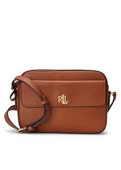 Torebka Lauren Ralph Lauren Marcy 431926645003 Brązowy ze sklepu eobuwie.pl w kategorii Listonoszki - zdjęcie 183644040