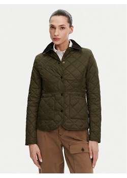 Barbour Kurtka przejściowa Deveron LQU1012OL51 Zielony Regular Fit ze sklepu MODIVO w kategorii Kurtki damskie - zdjęcie 183645401
