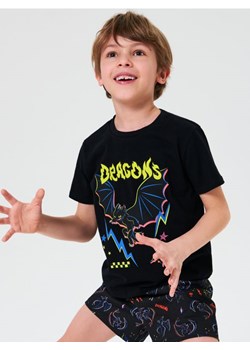 Sinsay - Piżama dwuczęściowa How to train your dragon - czarny ze sklepu Sinsay w kategorii Piżamy dziecięce - zdjęcie 183646523