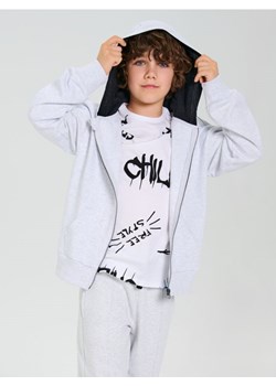 Sinsay - Bluza rozpinana z kapturem - szary ze sklepu Sinsay w kategorii Bluzy chłopięce - zdjęcie 183647172