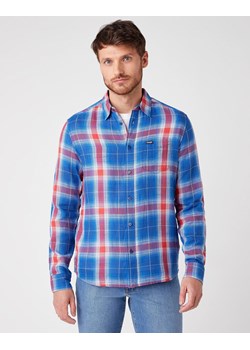 KOSZULA MĘSKA WRANGLER LS 1PKT SHIRT LIMOGES BLUE W5A16BX50 112129967 ze sklepu YouNeedit.pl w kategorii Koszule męskie - zdjęcie 183648594