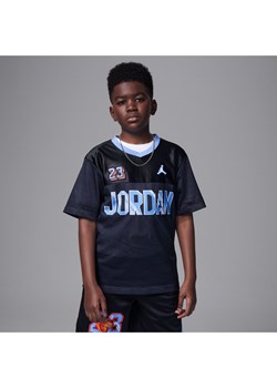 Koszulka piłkarska dla dużych dzieci Jordan Customized Air - Czerń ze sklepu Nike poland w kategorii T-shirty chłopięce - zdjęcie 183650771