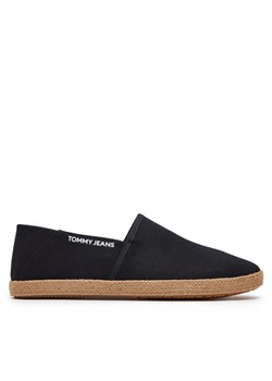 Tommy Jeans Espadryle Tjm Espadrille Street EM0EM01386 Czarny ze sklepu MODIVO w kategorii Espadryle męskie - zdjęcie 183652292