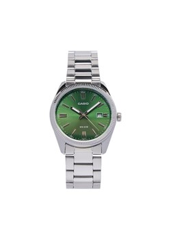 Casio Zegarek MTP-1302PD-3AVEF Srebrny ze sklepu MODIVO w kategorii Zegarki - zdjęcie 183652343