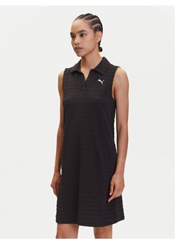 Puma Sukienka codzienna Ess Elevated 685029 Czarny Relaxed Fit ze sklepu MODIVO w kategorii Sukienki - zdjęcie 183652382