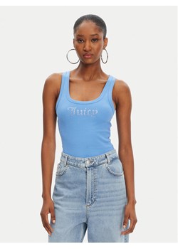 Juicy Couture Top Racer JCWLV125305 Niebieski Slim Fit ze sklepu MODIVO w kategorii Bluzki damskie - zdjęcie 183652401
