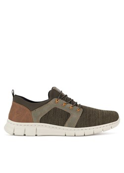 Rieker Półbuty B7796-54 Khaki ze sklepu MODIVO w kategorii Półbuty męskie - zdjęcie 183652402