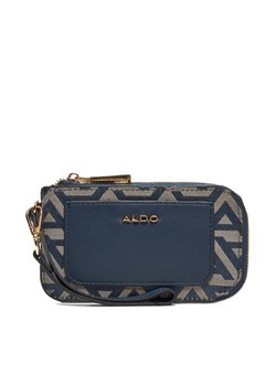 Etui na karty kredytowe Aldo Lineatus 13989390 Granatowy ze sklepu eobuwie.pl w kategorii Etui - zdjęcie 183652411
