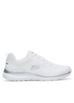 Skechers Sneakersy BOUNTIFUL 12607 WSL Biały ze sklepu MODIVO w kategorii Buty sportowe damskie - zdjęcie 183652514