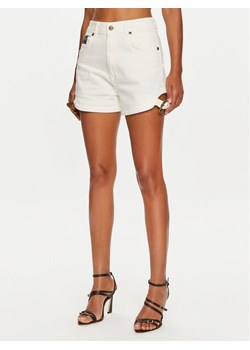 Versace Jeans Couture Szorty jeansowe 76HAD522 Biały Regular Fit ze sklepu MODIVO w kategorii Szorty - zdjęcie 183652522