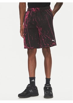 Puma Szorty sportowe F1 Color Splash 630171 Czarny Relaxed Fit ze sklepu MODIVO w kategorii Spodenki męskie - zdjęcie 183652534
